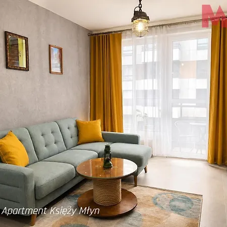 Appartement Mye - Story Ksiezy Mlyn - Free Parking, Klimatyzacja, Fv