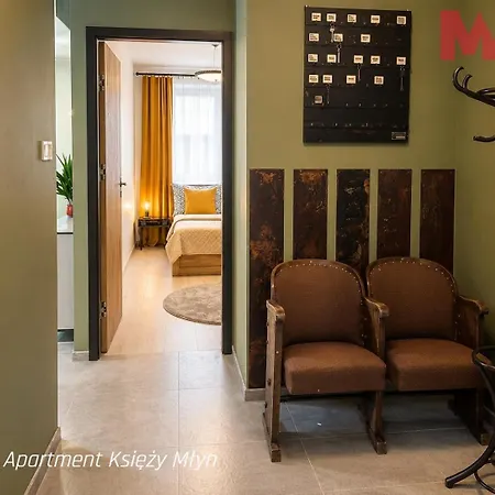 Appartement Mye - Story Ksiezy Mlyn - Free Parking, Klimatyzacja, Fv *